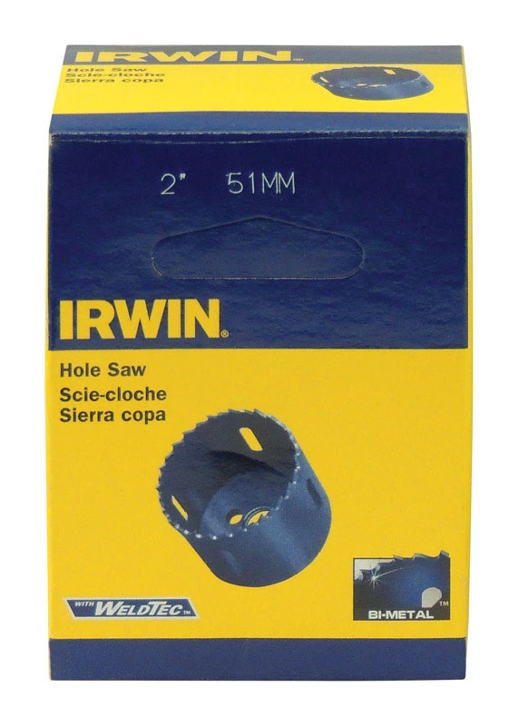 Irwin 2 in. Dia. x 2 in. L Bi-Metal Hole Saw 1 pc.