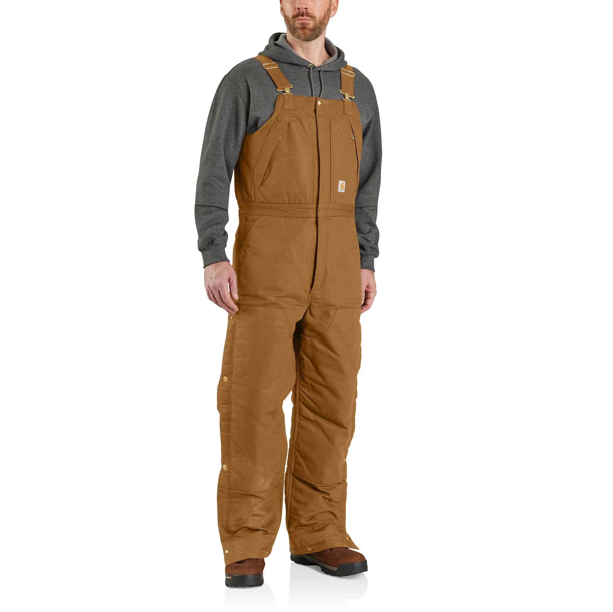 Loose Fit Firm Duck Insulated Biberall