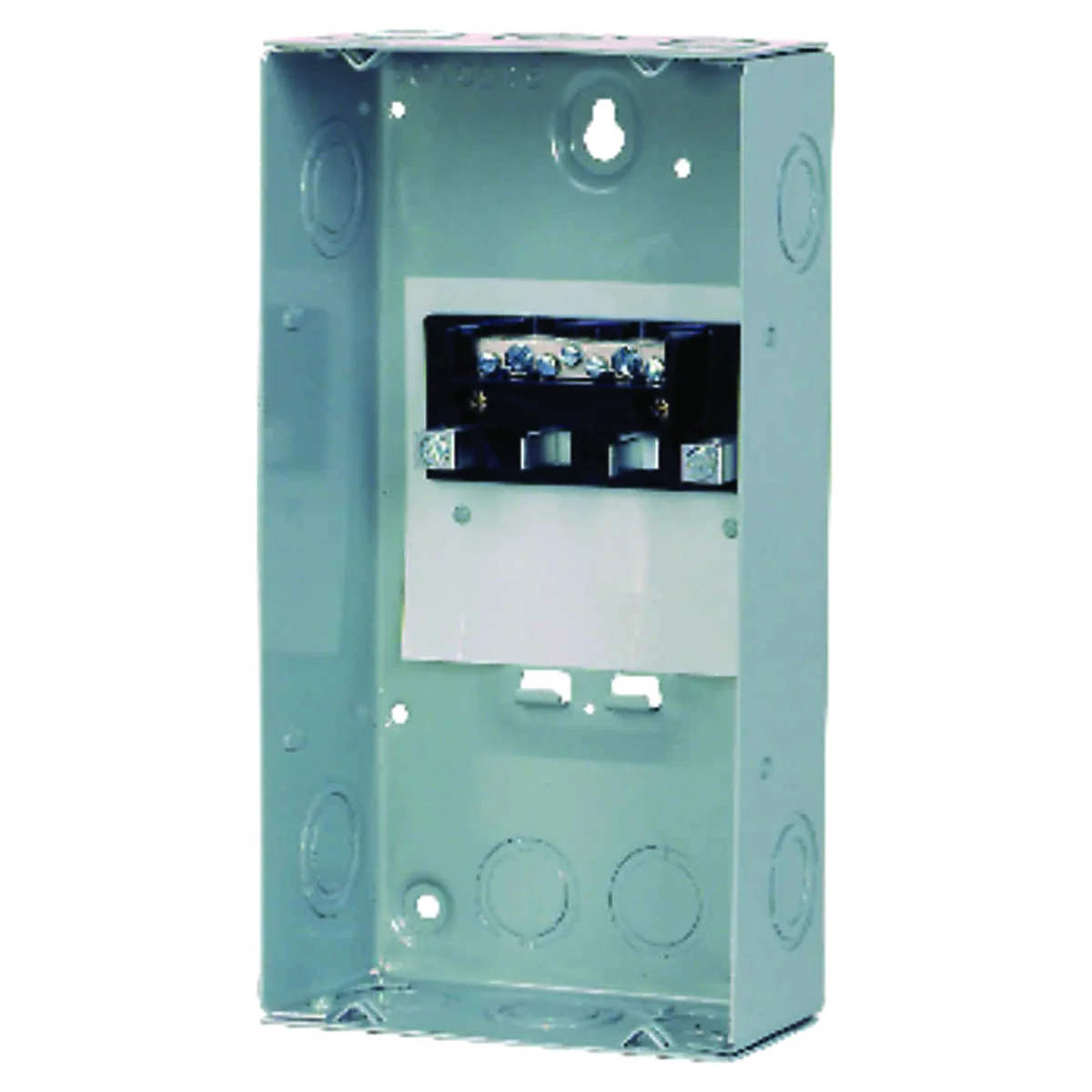Main Lug Center, Surface Mount, 2 Space/4 Circuits, 60-Amp