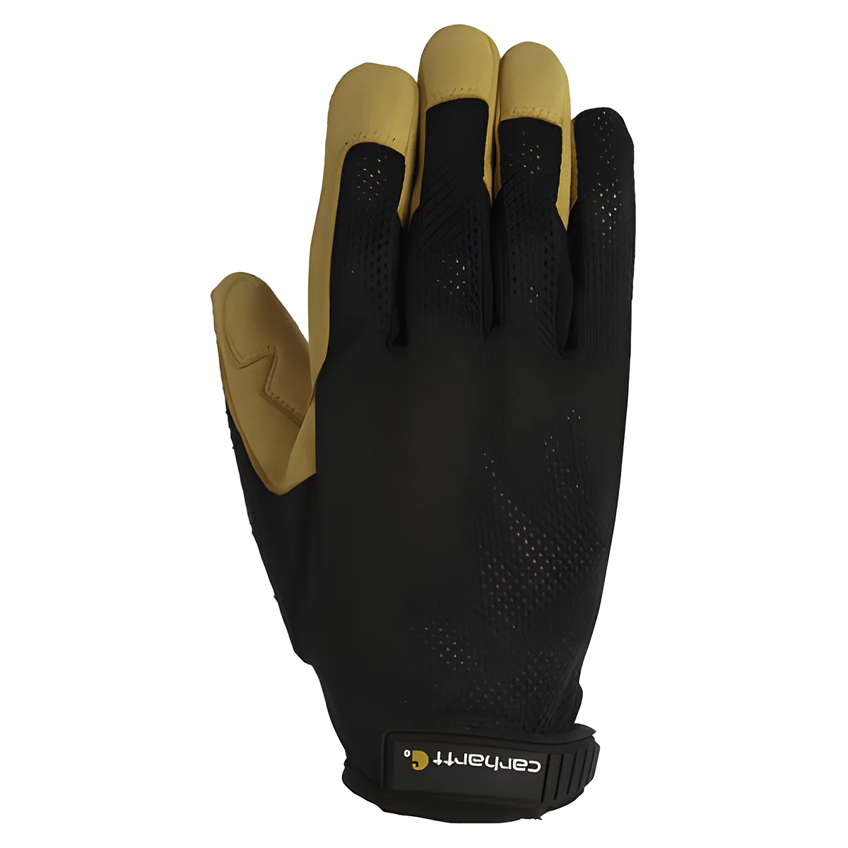Ventilated Work Gloves, Black Barley, Medium Size, Model A606blkbly M