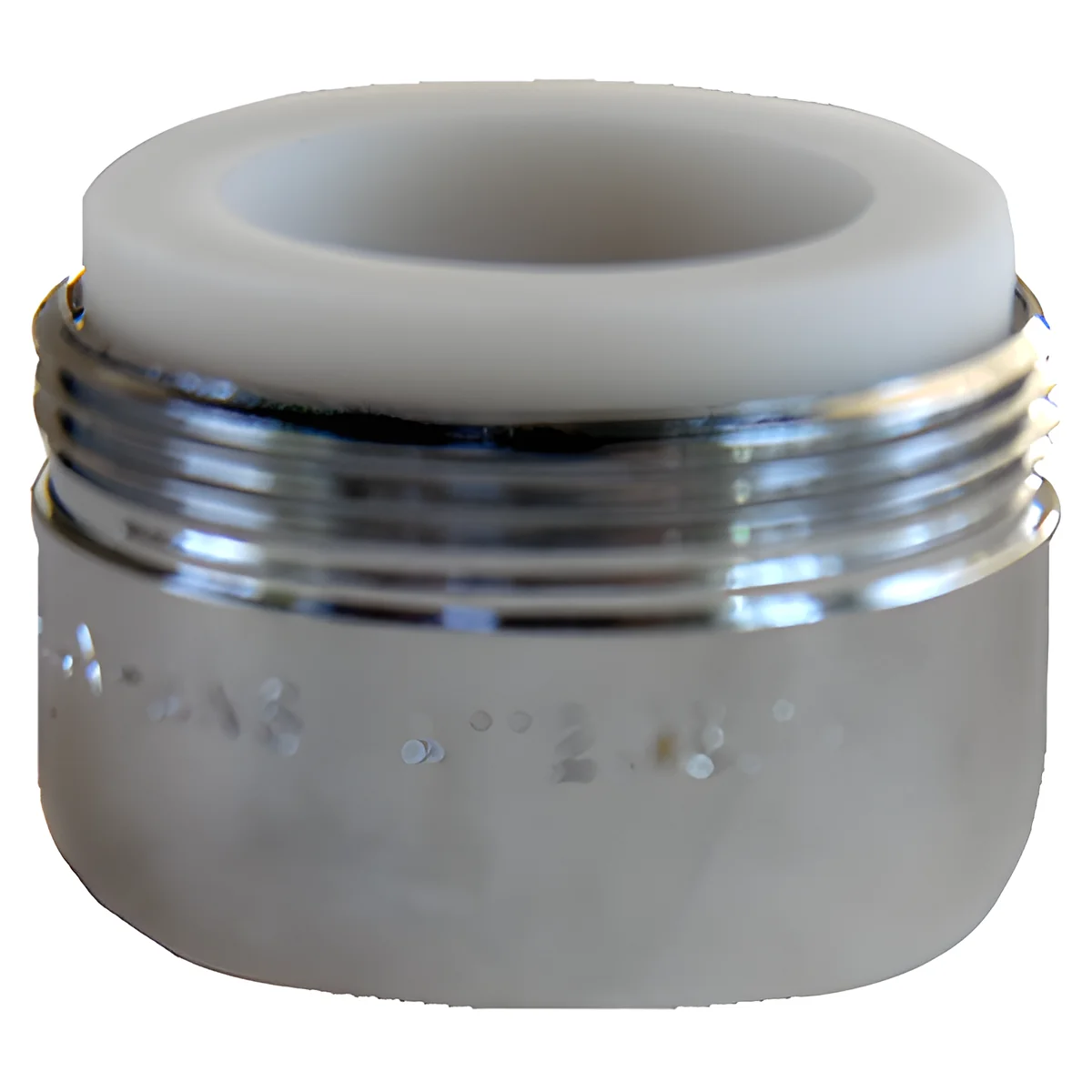 Dual Thread Aerator, Chrome, 15/16 MPT x 55/64 In. x 27 FPT