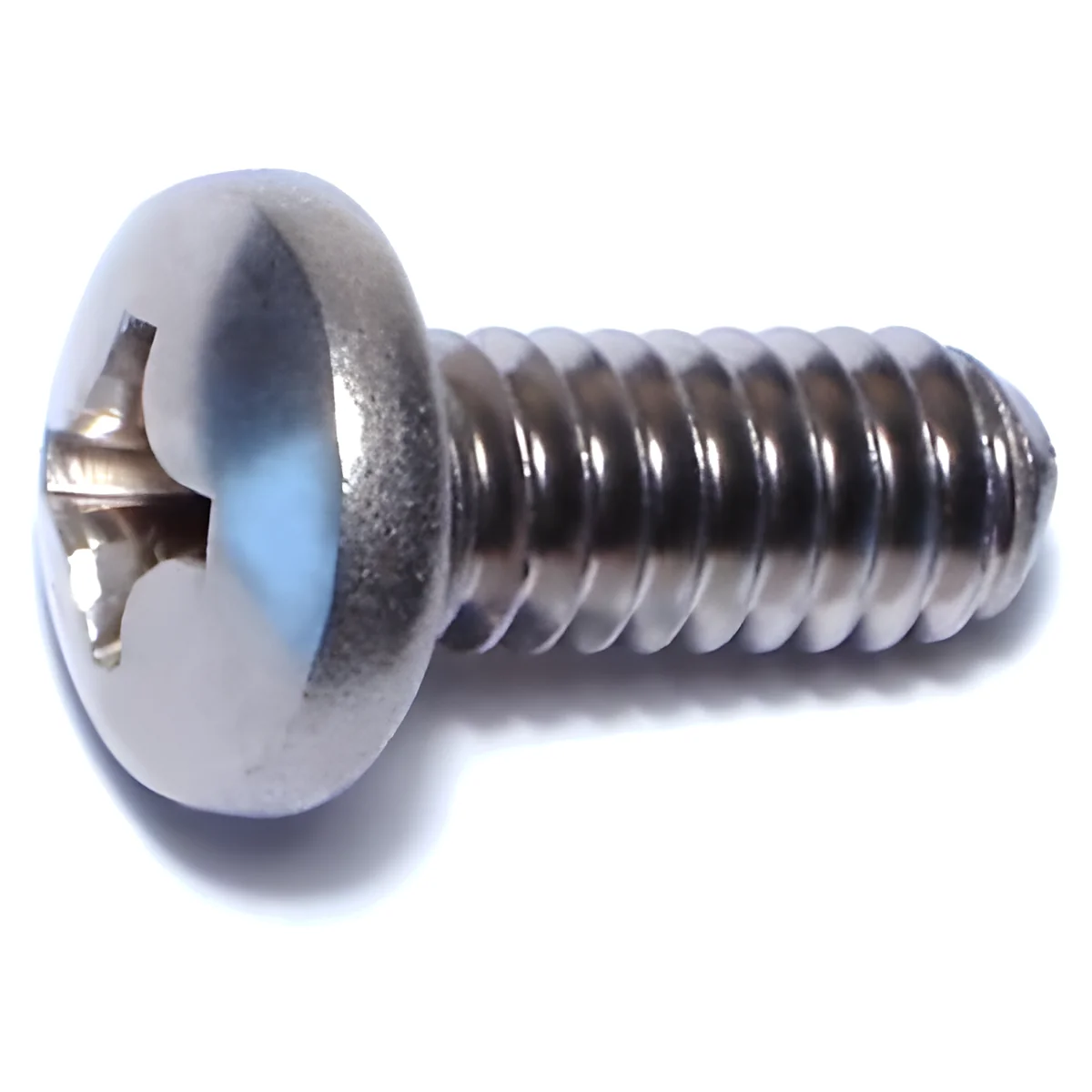1/4-20 X 3/4 Stainless Steel Phillips Pan Machine Screws - Durable Fasteners For Various Applications