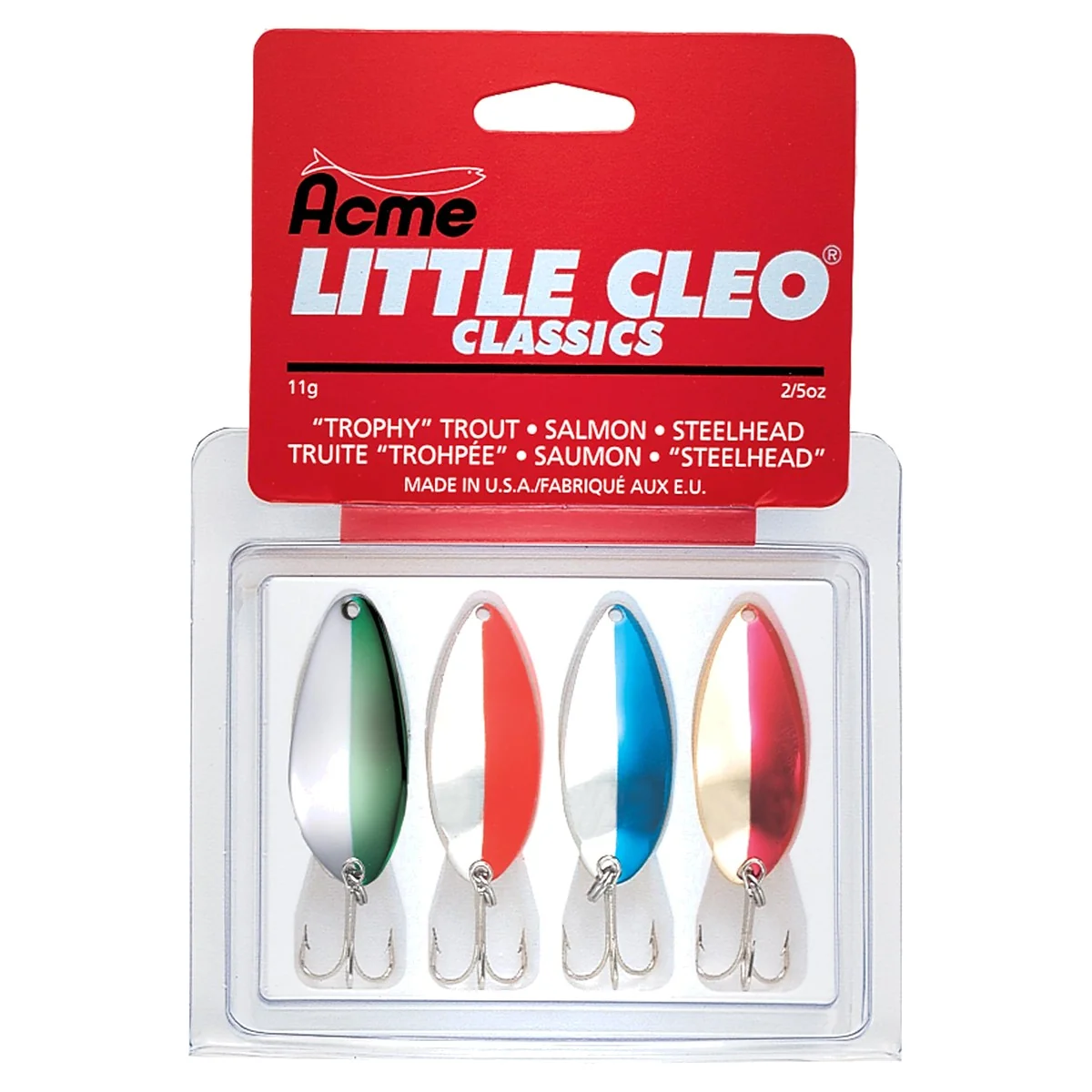 Fishing Lure Kit, Little Cleo, 4-Pc.