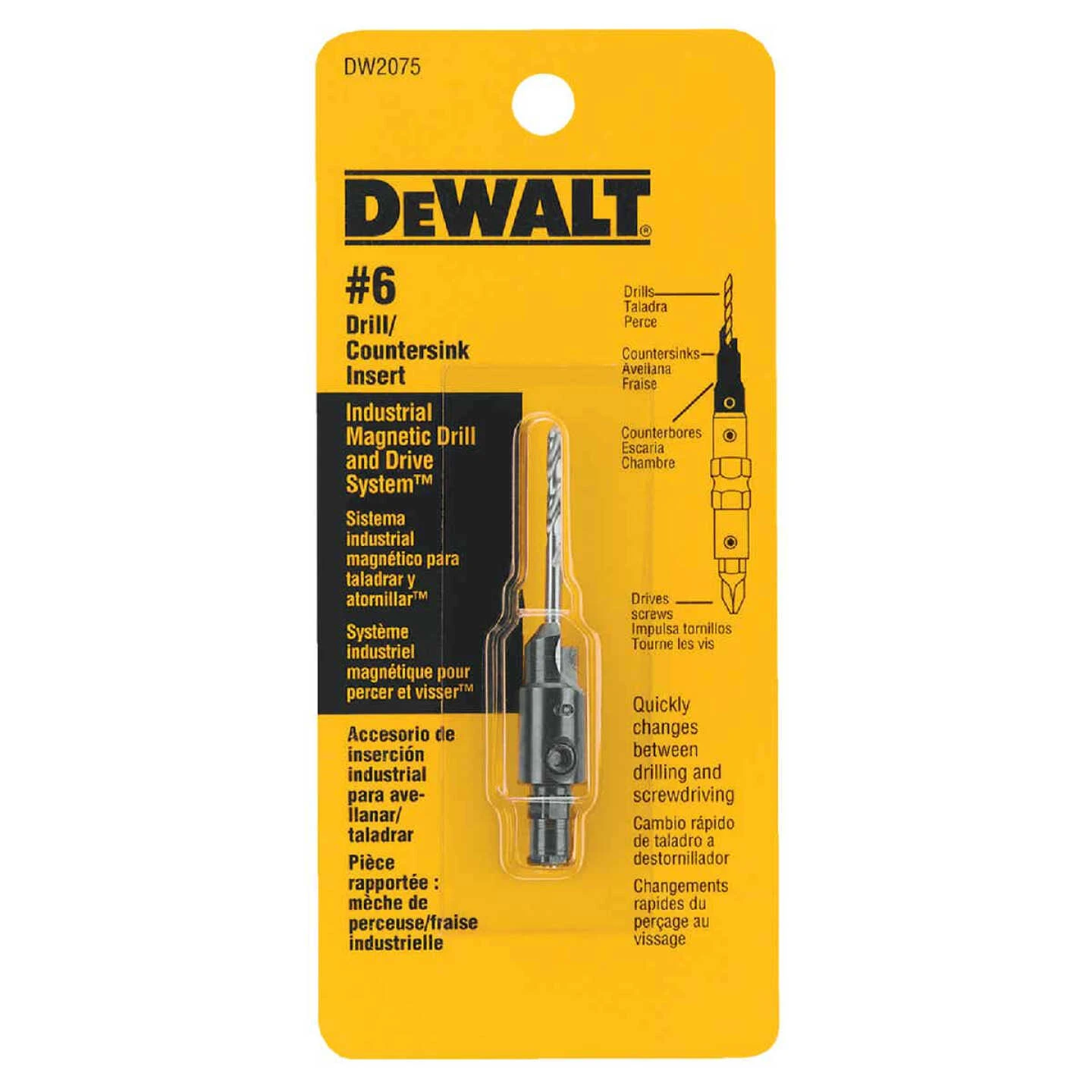 #6 Countersink Insert Drill Bit