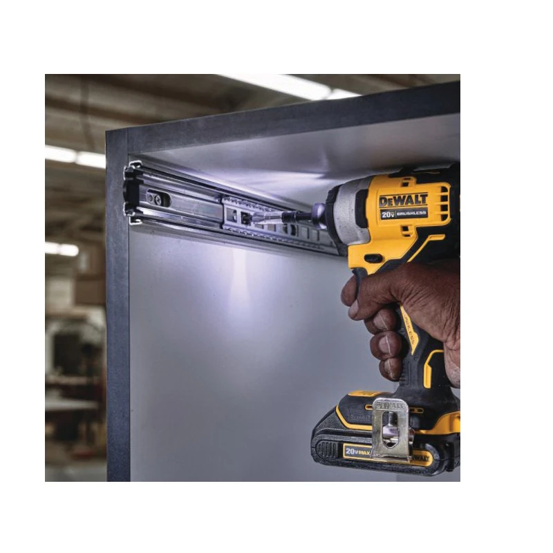 20v Max 1/4 In. Brushless Cordless Impact Driver Kit With Battery & Charger