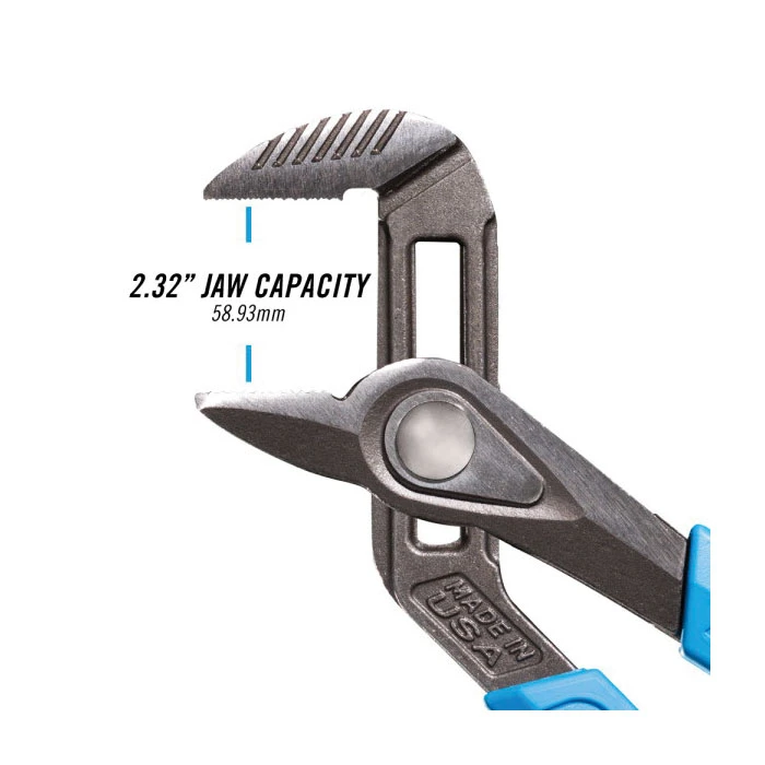 140-440X 12 in. Straight Jaw Tongue & Groove Pliers