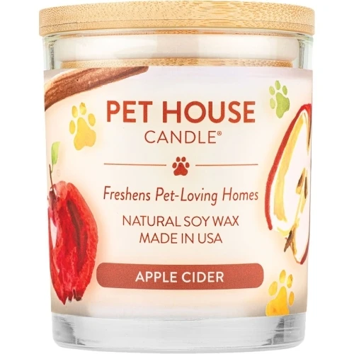 One Fur All Pet Odor Neutralizing Candle, Apple Cider, 8.5-oz.