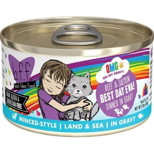 Omg Beef And Salmon 2.8 Ounce Can For Cats