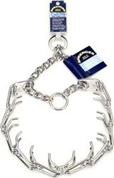 Herm Sprenger Prong Training Collar, 12 Inch, 2.25mm, Silver Finish