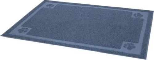 Petmate Vinyl Blue Litter Mat 1 pk