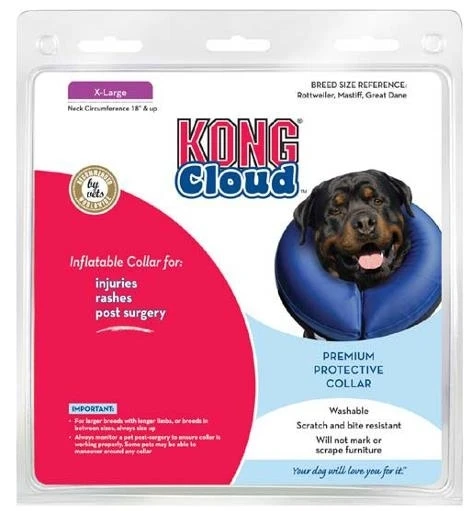 Cloud Inflatable Collar Extra Large For Dogs, Neck Size 18" And Up