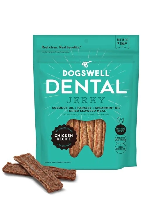 Chicken Recipe Dental Jerky Treats, 24 Ounces For Healthy Teeth