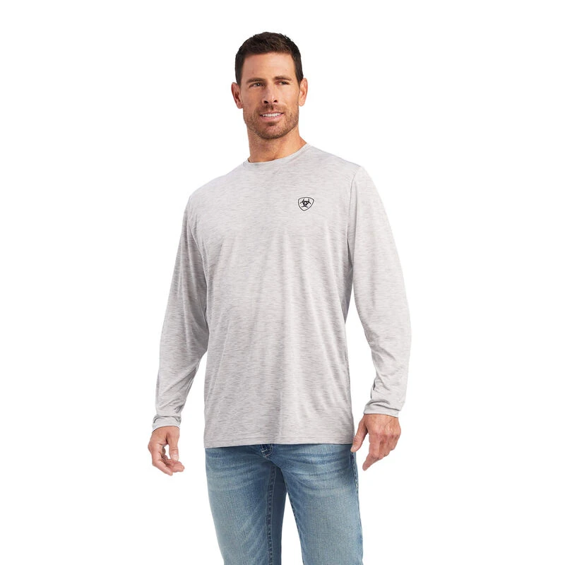 MNS CHARG FREEBIRD LS GREY SML