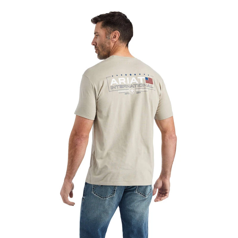 ARIAT MNS HORIZONTAL SS TEE XXL