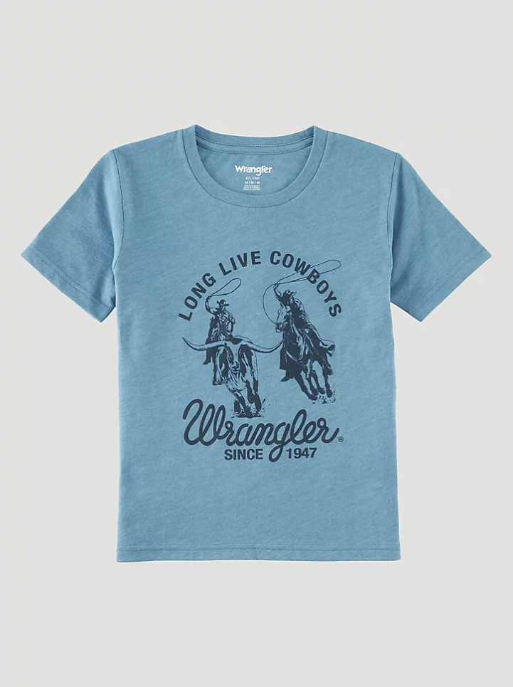 WRG BOYS TEAM ROPING TEE XL