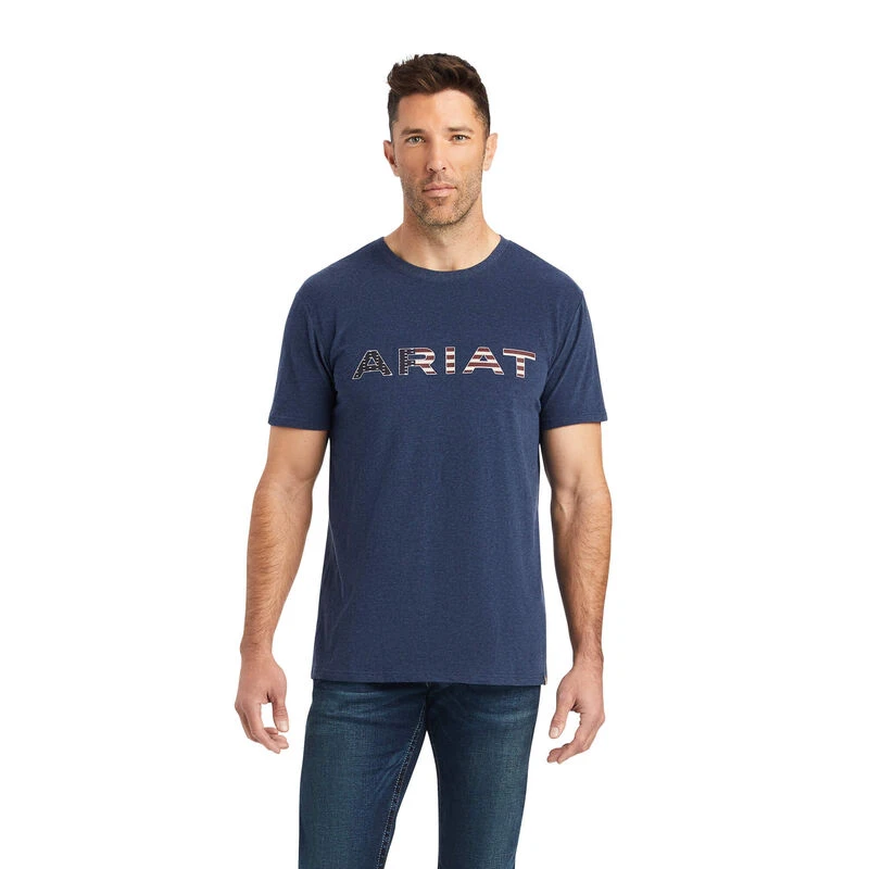 ARIAT MNS CHIMAYO GRAPHIC SS T S