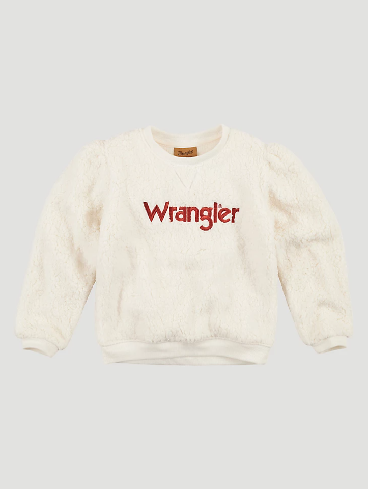 WRANGLER GIRLS FLEECE LS M