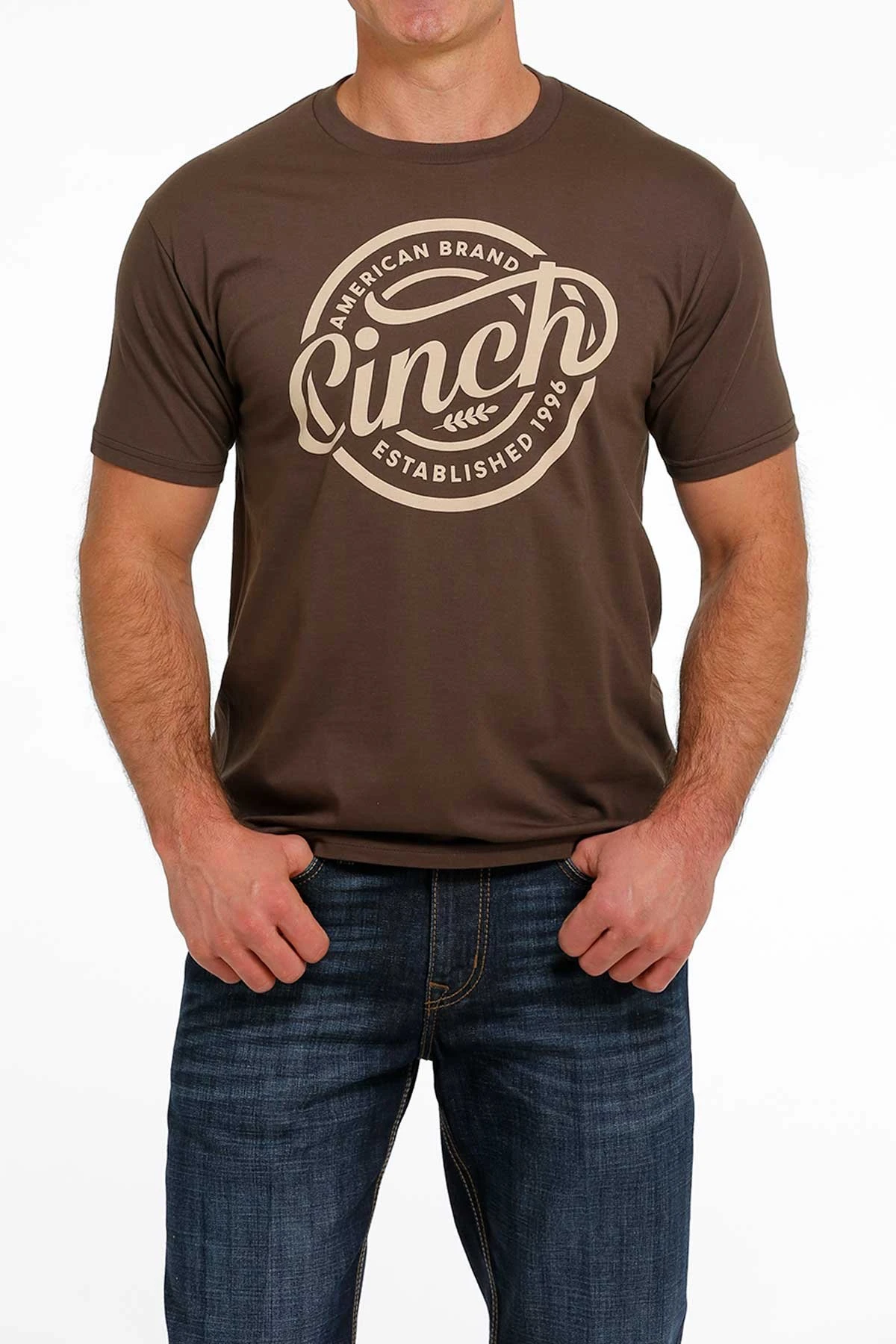 CINCH MNS SS AMERICAN BRAND S