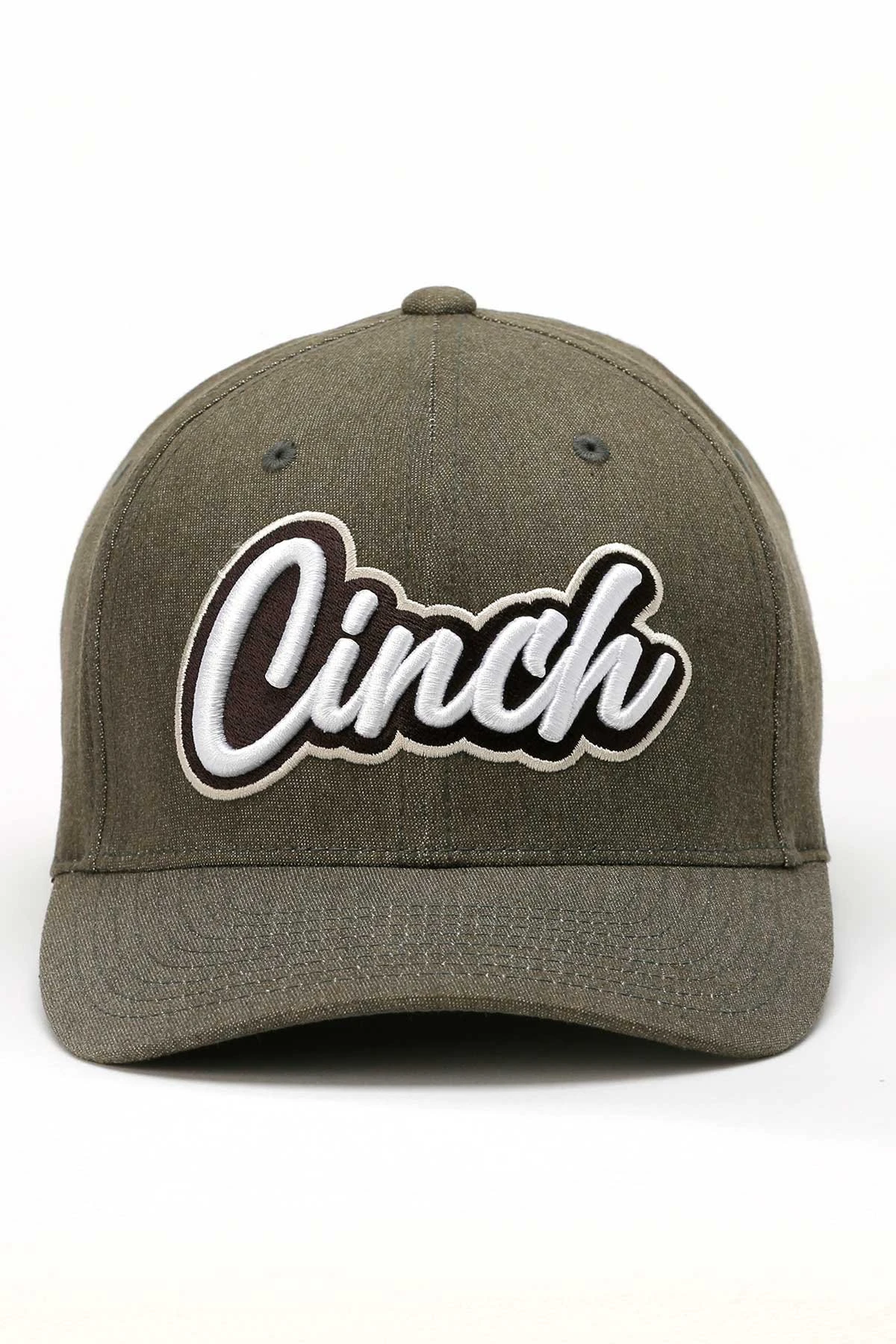 CINCH MENS OLIVE FLEXFIT S/M CAP