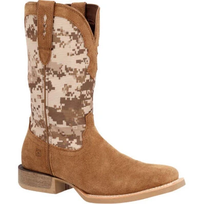 DURANGO® REBEL PRO™ DIGI CAMO WESTERN BOOT, DUSTY BROWN AND DIGI CAMO, 9.5/MEDIUM