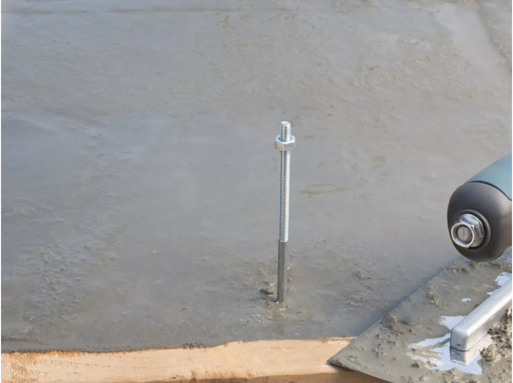 NATIONAL HARDWARE J Bolt 1/4" x 6", Zinc Plated