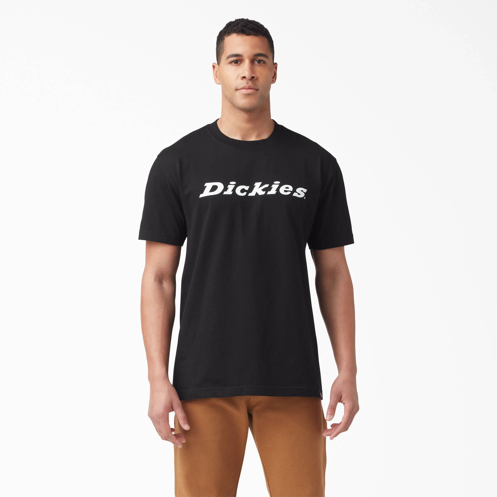 DICKIES S/S WORD GRAPHIC BLK  M