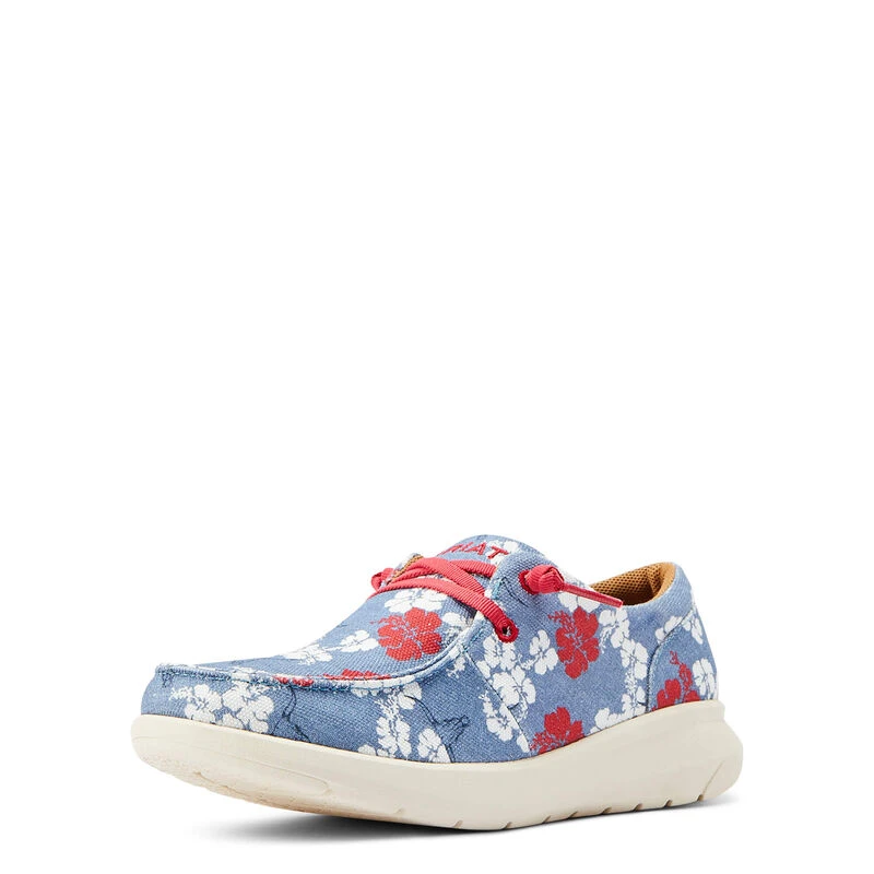 WMNS HILO ALOHA RD/WHT/BLU 9 B