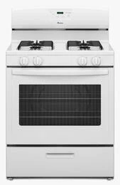 AMANA 30" FREESTANDING GAS RANGE WHITE