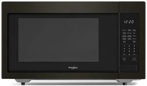 WHIRLPOOL 1.6 CU. FT. COUNTERTOP MICROWAVE BLACK STAINLESS STEEL