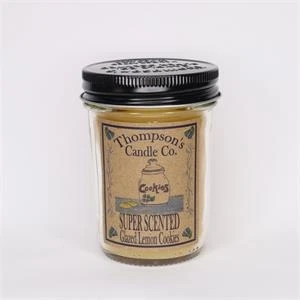 Glazed Lemon Cookies Mini Candle