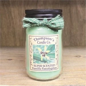 Vanilla Eucalyptus Small Candle