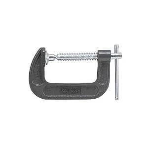 Heavy-duty C-clamp, 3 Inch Throat Depth, Steel Construction