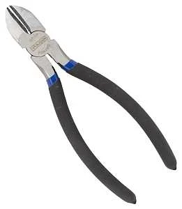 7 Inch Diagonal Cutting Plier, Carbon Steel, Non-slip Grip Handle