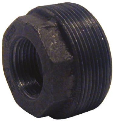 3/4 x 3/8 In. Black Pipe Bushing