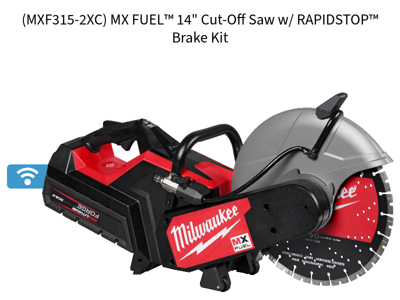 (MXF315-2XC) MX FUEL™ 14" Cut-Off Saw w/ RAPIDSTOP™ Brake Kit