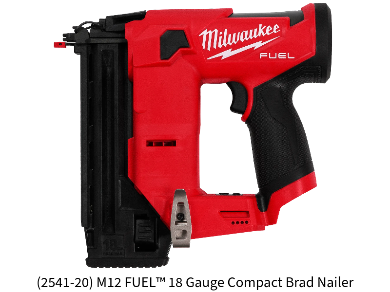 (2541-20) M12 FUEL™ 18 Gauge Compact Brad Nailer