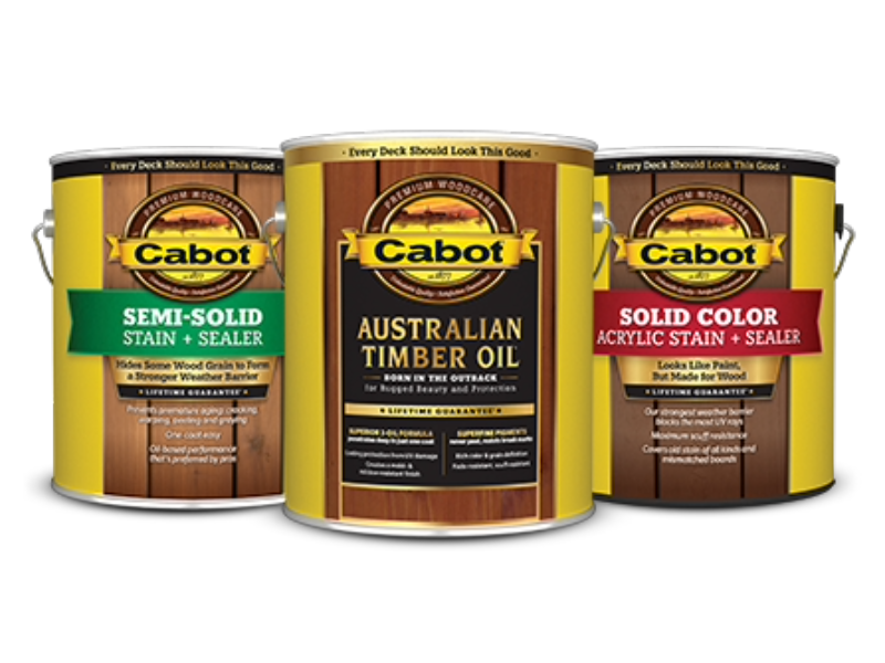 Cabot Exterior Stain 