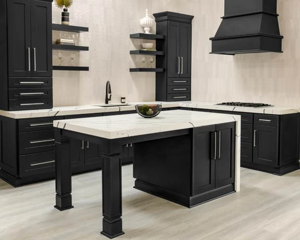 Shaker Black Cabinets