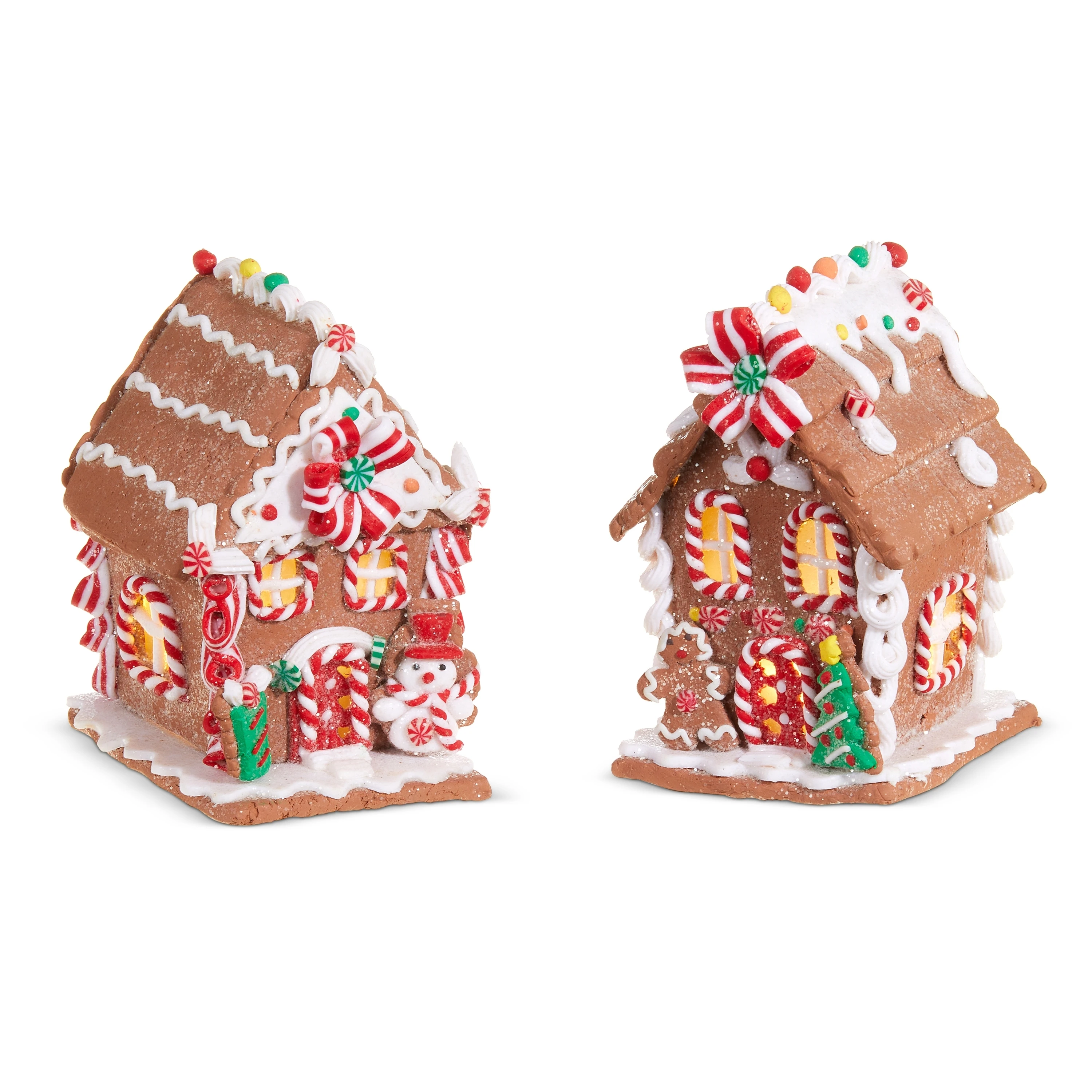5.5‑Inch Miniature Gingerbread House – Festive Holiday Decoration