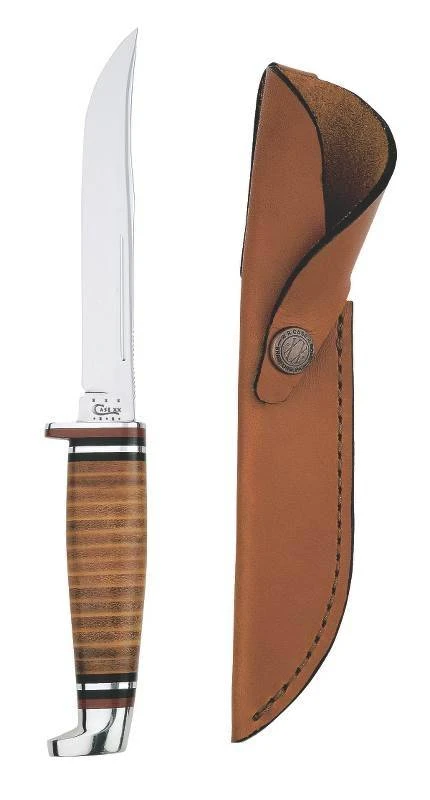 316-5 Leather Hunter w/ Leather Sheath