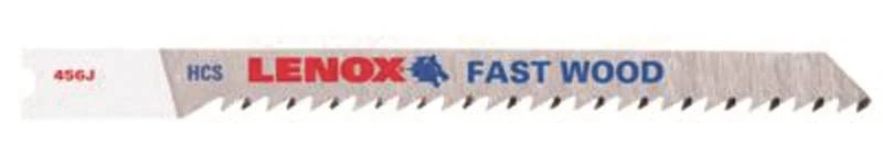 Lenox 20756CT456J Jig Saw Blade, 6 TPI, HCS, Smooth