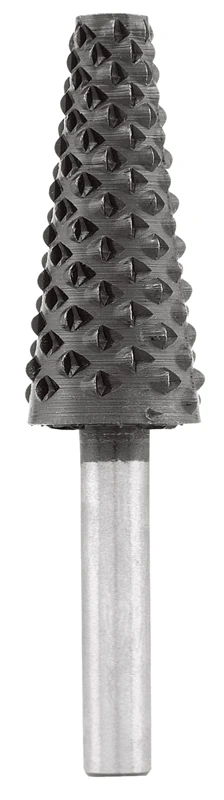 Vermont American 16684 Cone Rotary File, 5/8 in Dia x 1 in L Cutting, Steel