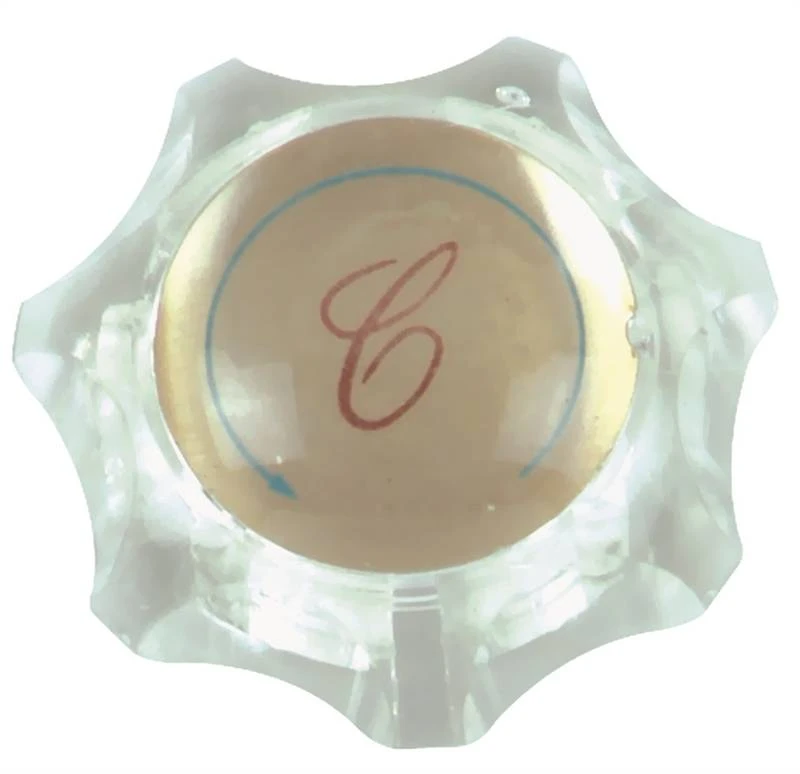 FAUCET INDEX BUTTON COLD 1-5/8