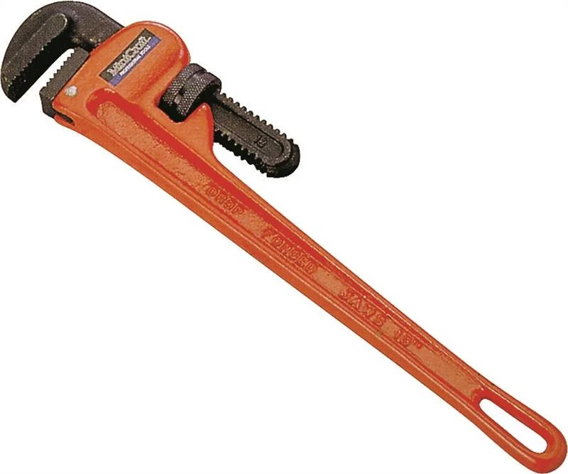 ProSource Pipe Wrench, Drop Forged Carbon Steel