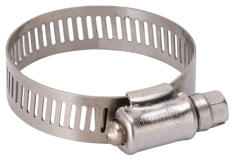 ProSource HCRSS20 Interlocked Hose Clamp, #20, Stainless Steel