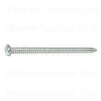 10 x 3 Zinc Phillips Pan Sheet Metal Screws