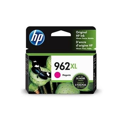 HP 962XL High-Yield Magenta Ink Cartridge – Vibrant, Long-Lasting Prints