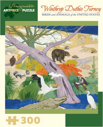 Birds And Animals Of The United States 300 Piece Puzzle