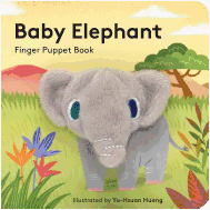 Baby Elephant Finger Puppet Book For Toddlers And Babies - Interactive Animal Fun