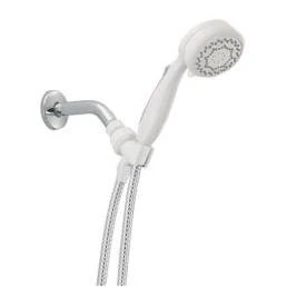 75701WH 7 Spray Shower Head  White